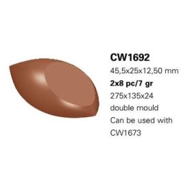 1692 Bonbon forma* 16x7gr. dupla