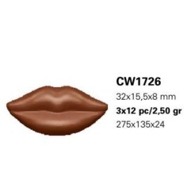 1726 Bonbon forma 36x2,5gr.lips