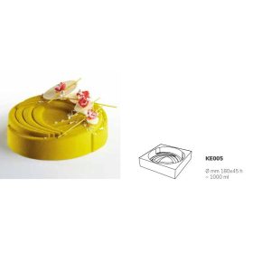 KE005 Pavocake tortaforma 180x45mm