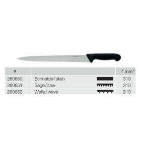 260651 Kés recés süteményvágó 31cm