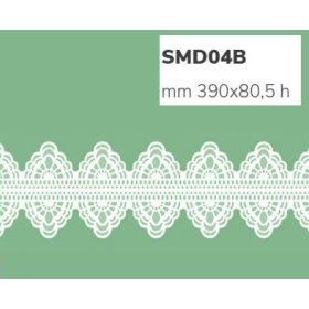 SMD04B Cukorfátyol csipkeforma 39x80cm