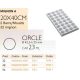MIGNON A001 Mignon forma kerek 32db/f