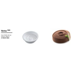 VORTEX Szilikon torta forma fehér 960mm