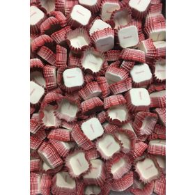 Kapszli kocka  bordócsíkos 25x25mm 2000db/# 2933