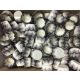 Kapszli kerek fehér barnacsíkos hullámos 30x20mm 2000db/# 2073