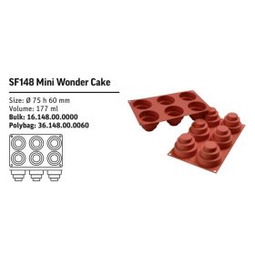 SF148 Szilikon forma MINI WONDER CAKE