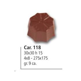 Car. 118  Bonbon forma 9gr.