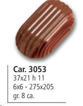 Car. 3053  Bonbon forma 8gr.