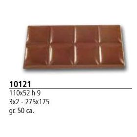 Art. 10121  Bonbon forma táblás 110x52x9mm 50gr.