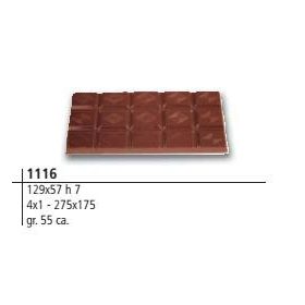 Art. 1116  Bonbon forma táblás 129x57x7mm 50gr.