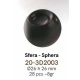 20-3D2003 Bonbon forma 3D gömb 26mm