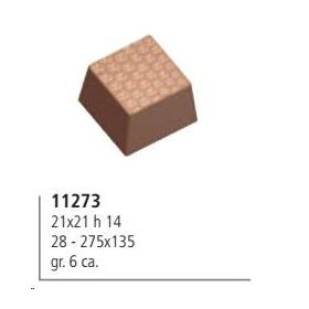 Art. 11273  Bonbon forma mágneses 21x21mm