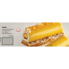 PX060 Szilikon forma alagút 56x4cm 5db/forma