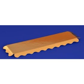 Bejgli alátét arany/arany 8x30cm 50db/cs