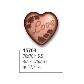 Art. 15703  Bonbon forma szív 17,5gr.