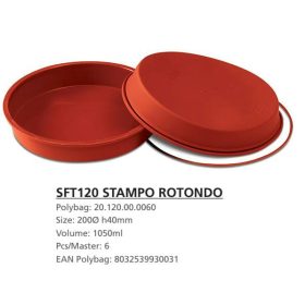 SFT120 Szilikon forma STAMPO ROTONDO