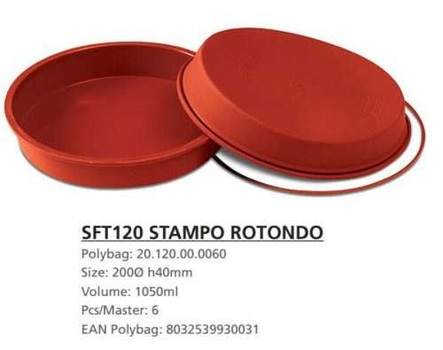 SFT120 Szilikon forma STAMPO ROTONDO