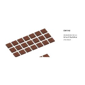 1742 Bonbon forma ABC 6,5gr 30,5x30,5x7,5mm