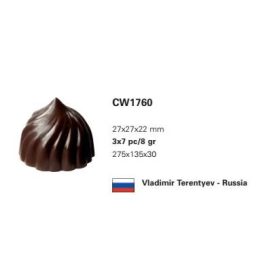 1760 Bonbon forma 8gr D27x22mm