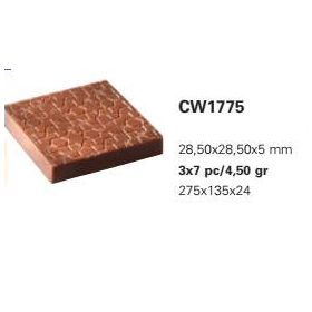 1775 Bonbon forma 4,5gr 28,5x28,5x5mm