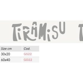 GS22 Szórósablon 20x30cm