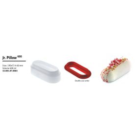 JR. PILLOW Szilikon desszert forma 190x73x60mm PLW01