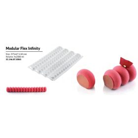 MODULAR FLEX INFINITY Szilikon forma fehér375x47x40mm