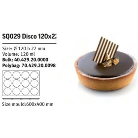 SQ029 Szilikon forma DISCO