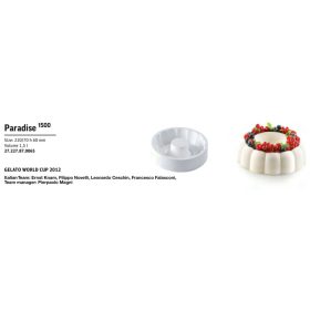 PARADISE1500 Szilikon forma fehér220/70X60mm