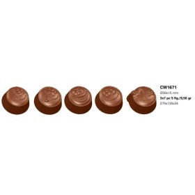 1671 Bonbon forma smiley 30x15mm 9,5gr.