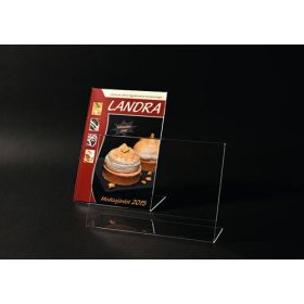 Plexi A4-es prospektus tartó