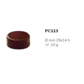 PC113 Bonbon forma kerek sima 21db/forma