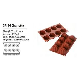 SF154 Szilikon forma CHARLOTTE