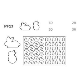 PF13 Kiszúró keret húsvét