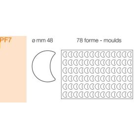 PF7 Kiszúró keret hold nagy
