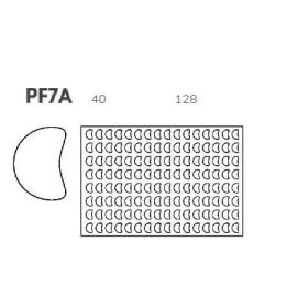 PF7/a Kiszúró keret hold kicsi