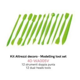 40-WA005V Marcipán mintázó készlet 12 részes