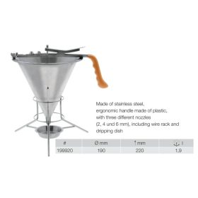 199920 Likőr és fondan adagoló rm. 1,9L