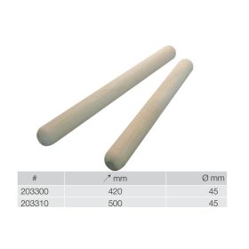 203300 Nyújtófa sima 50cm