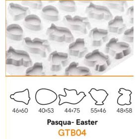 GTB04 Kiszúró keret húsvéti
