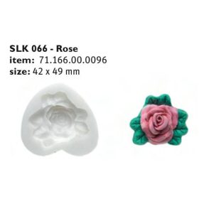 SLK066 Cukor és marcipán mintázó forma ROSE