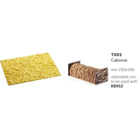 TX01 Szilikon tapéta CABOSSE 250x190mm
