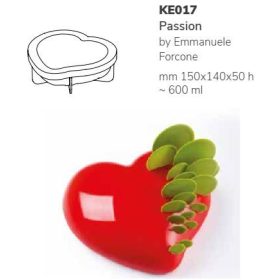 KE017 Pavocake tortaforma 150x140x49mm PASSION
