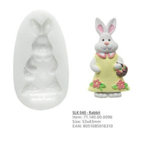 SLK041 Cukor és marcipán mitázó forma RABBIT