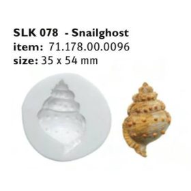 SLK078 Cukor és marcipán mintázó forma SNAILGHOST
