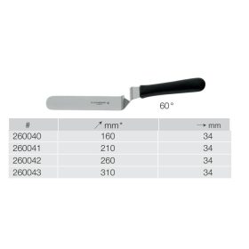 260040 Kenőkés hajlított 16 cm