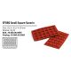 SF080 Szilikon forma SMALL SQUARE SAVARIN