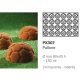 PX307 Szilikon forma 80x45mm 24db/forma Pallone
