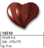 Art. 14510  Bonbon forma 47x39x6mm 9gr.