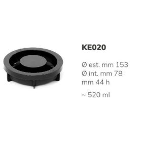 KE020 Pavocake tortaforma 153x78x44mm Emmanuele